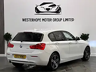 Used 2017 BMW 1 Series Sport White - Interior and Exterior details 8