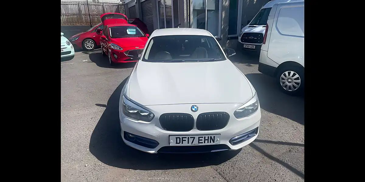 Used 2017 BMW 1 Series Sport White - Interior and Exterior details 2