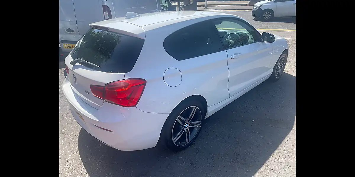 Used 2017 BMW 1 Series Sport White - Interior and Exterior details 4