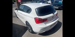 Used 2017 BMW 1 Series Sport White - Interior and Exterior details 6