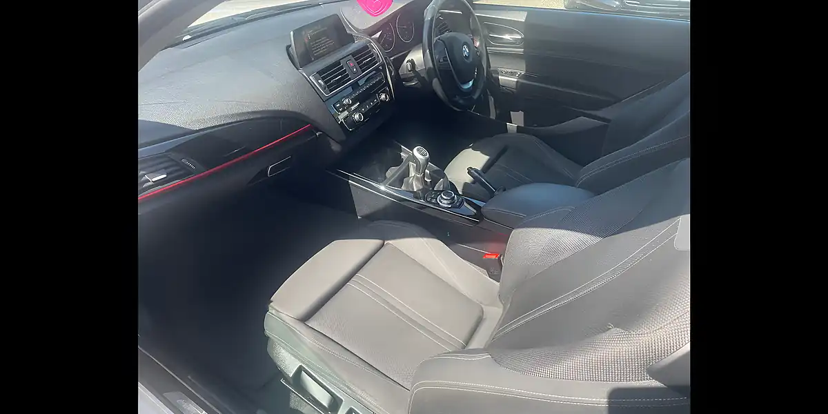 Used 2017 BMW 1 Series Sport White - Interior and Exterior details 8