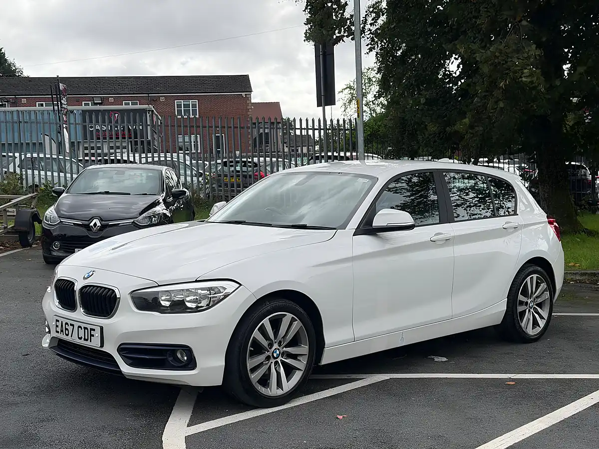 Used 2017 BMW 1 Series Sport White - Interior and Exterior details 2