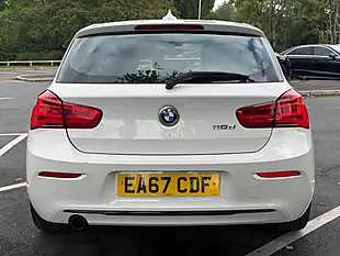 Used 2017 BMW 1 Series Sport White - Interior and Exterior details 5