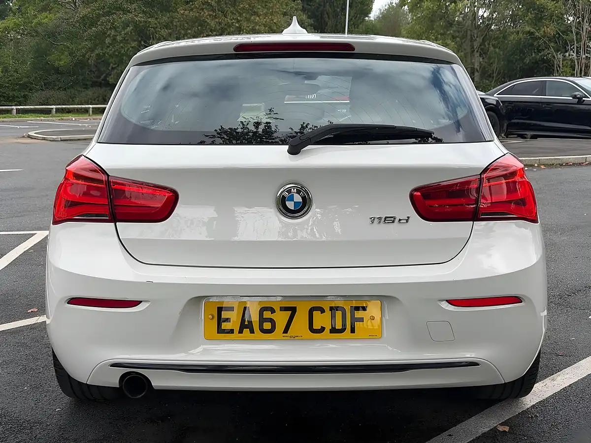 Used 2017 BMW 1 Series Sport White - Interior and Exterior details 5