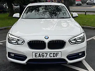 Used 2017 BMW 1 Series Sport White - Interior and Exterior details 6