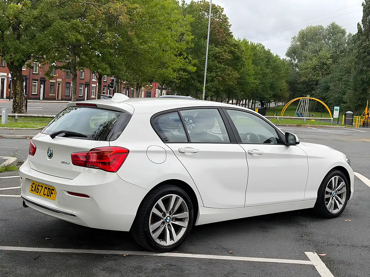 Used 2017 BMW 1 Series Sport White - Interior and Exterior details 8