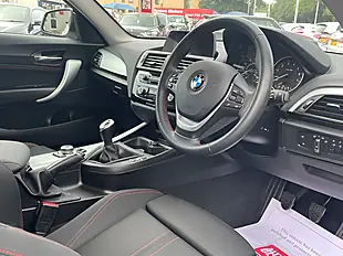 Used 2017 BMW 1 Series Sport White - Interior and Exterior details 11