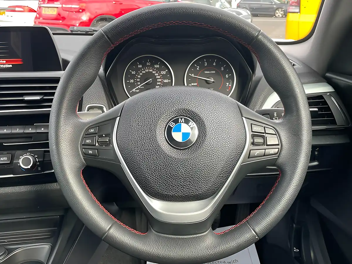 Used 2017 BMW 1 Series Sport White - Interior and Exterior details 19