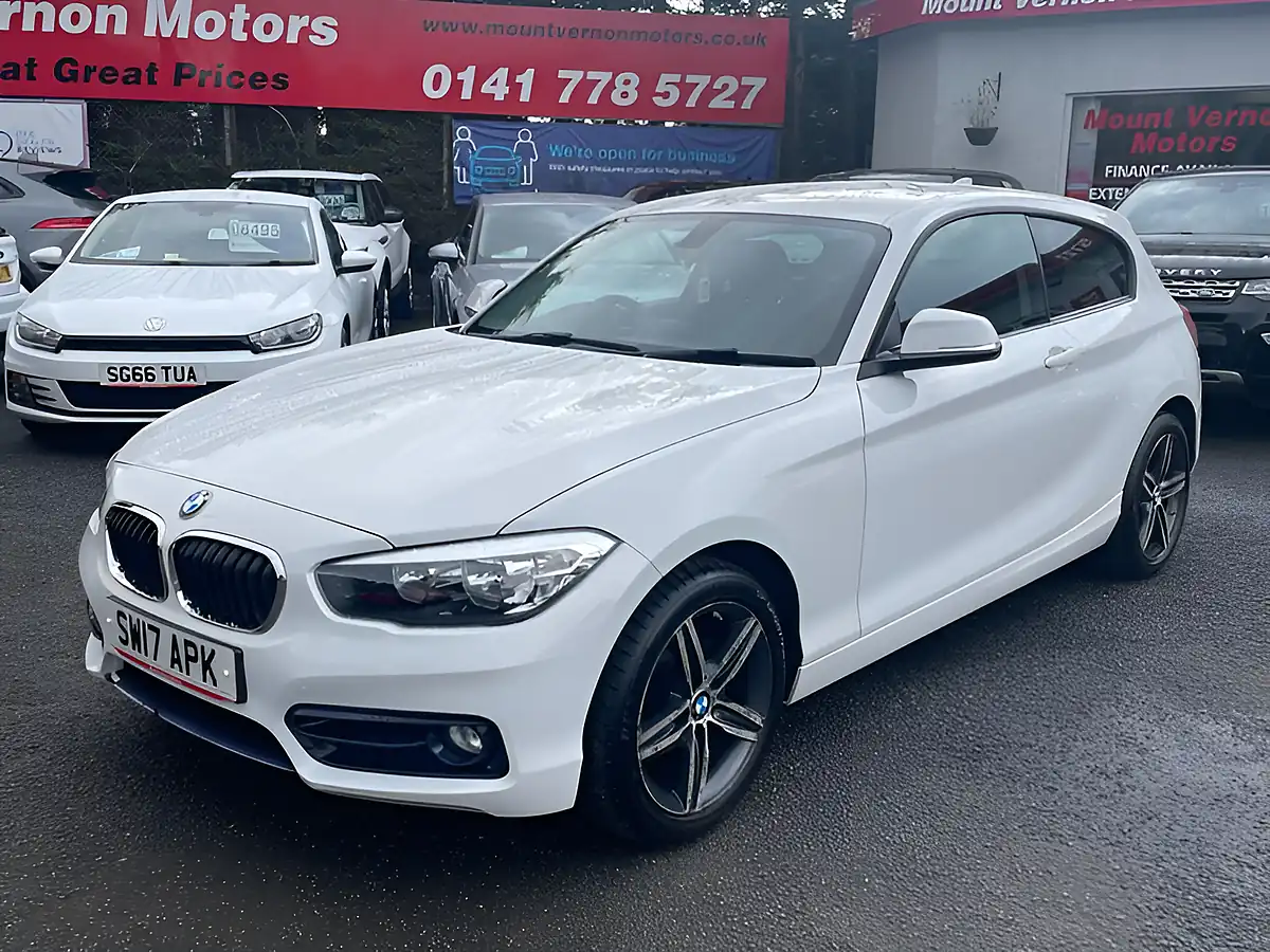 Used 2017 BMW 1 Series Sport White - Interior and Exterior details 4