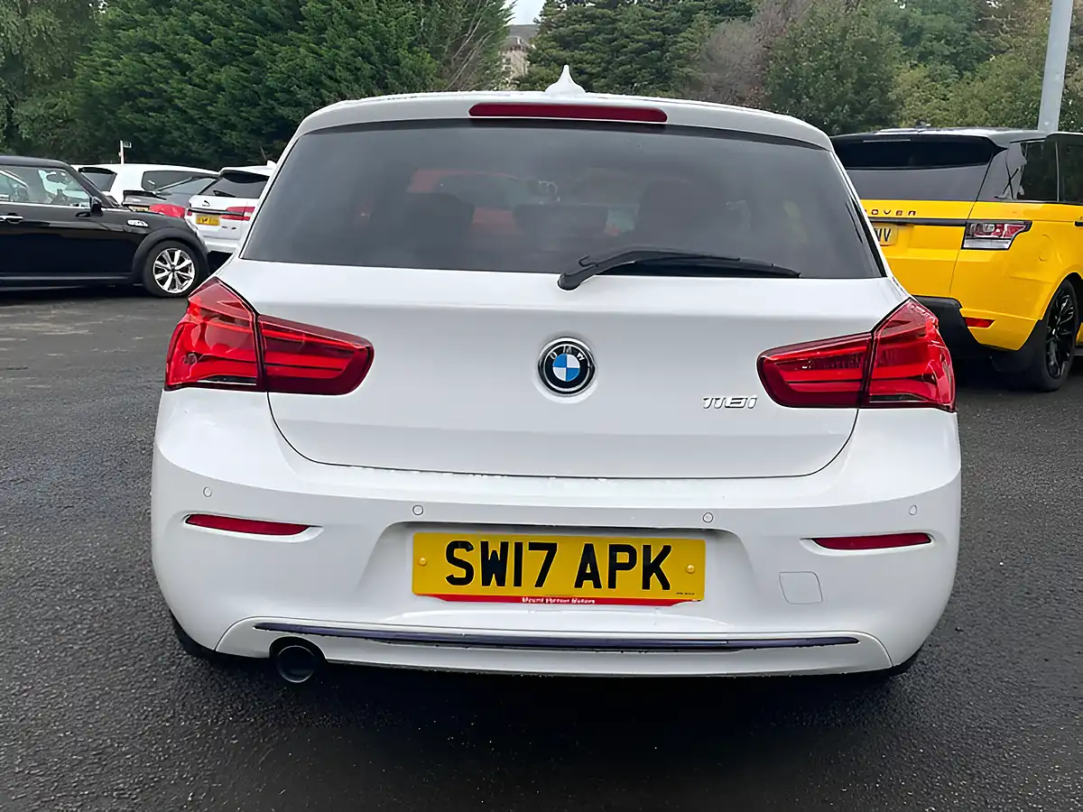 Used 2017 BMW 1 Series Sport White - Interior and Exterior details 7