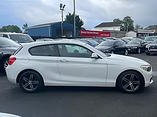 Used 2017 BMW 1 Series Sport White - Interior and Exterior details 9