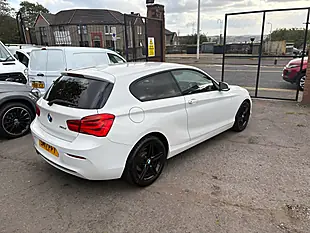 Used 2017 BMW 1 Series Sport White - Interior and Exterior details 3