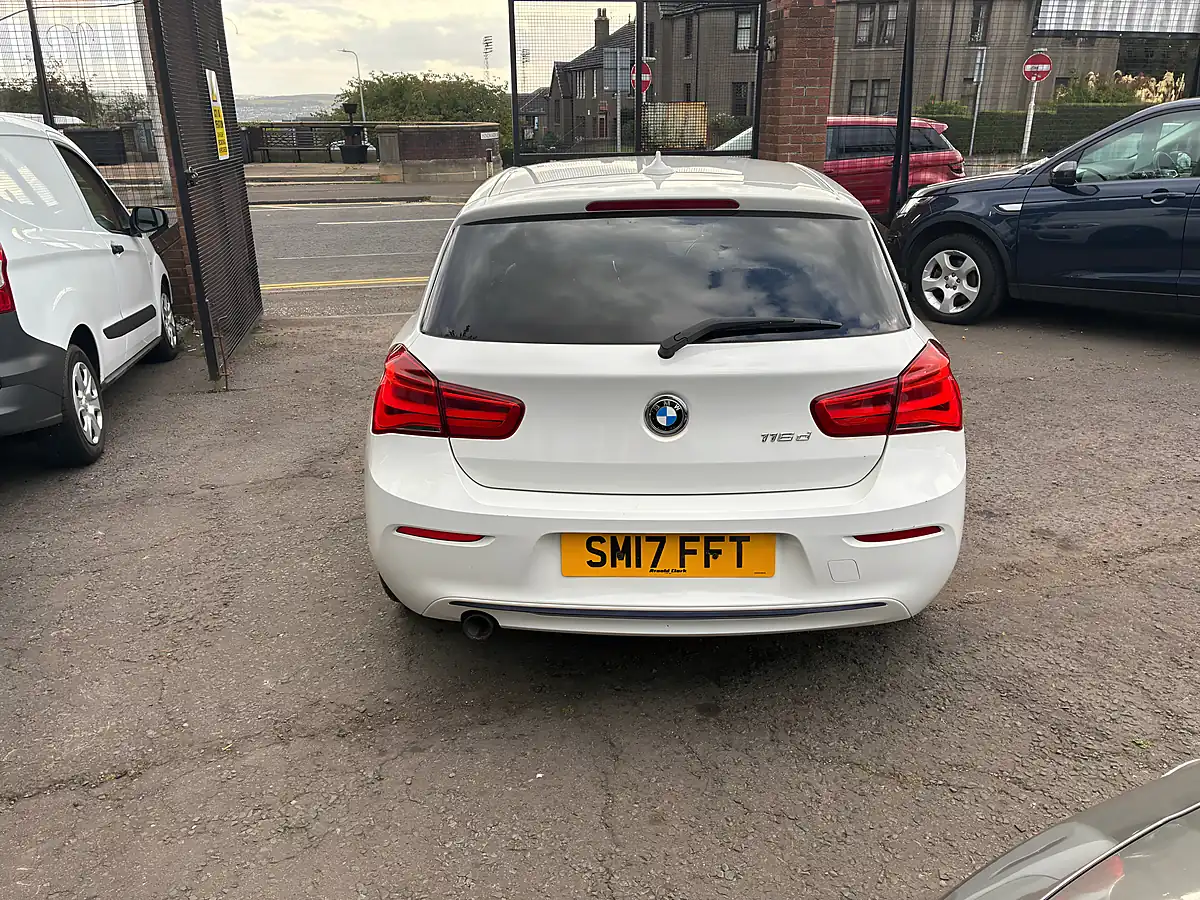 Used 2017 BMW 1 Series Sport White - Interior and Exterior details 4