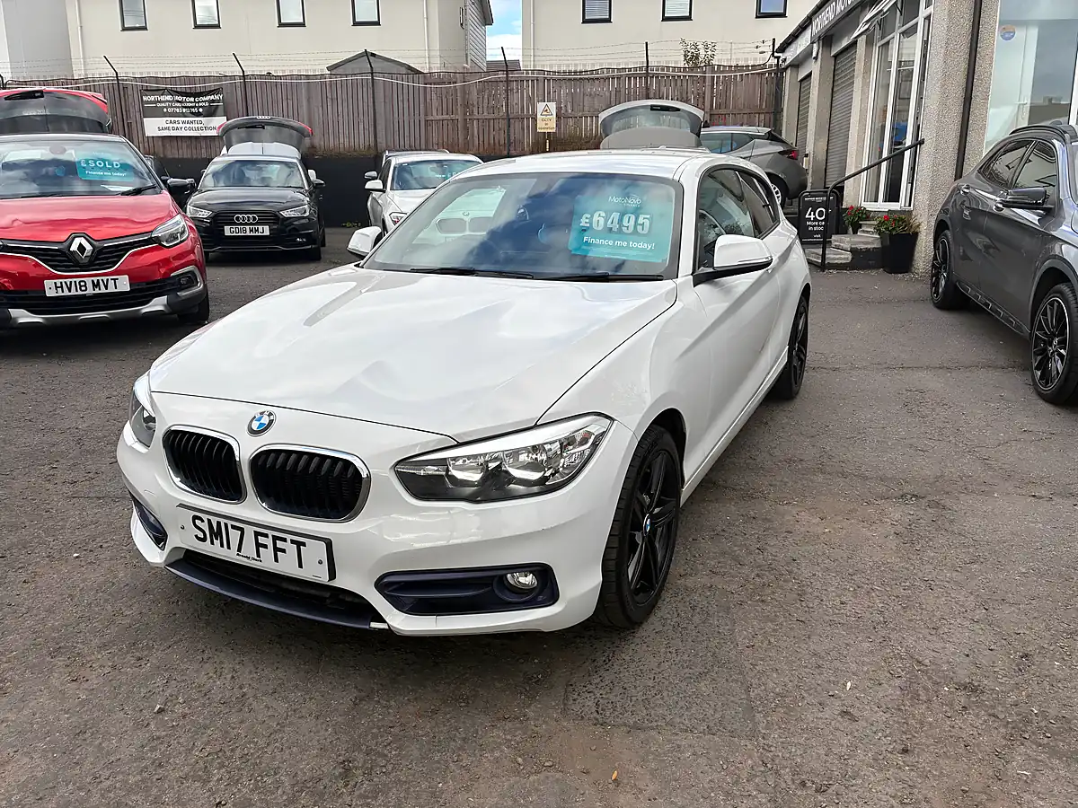 Used 2017 BMW 1 Series Sport White - Interior and Exterior details 7