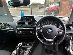 Used 2017 BMW 1 Series Sport White - Interior and Exterior details 8