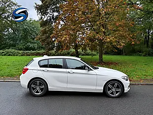 Used 2017 BMW 1 Series Sport White - Interior and Exterior details 4