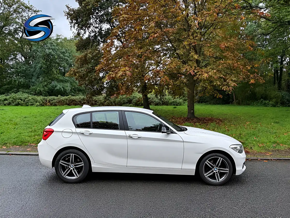 Used 2017 BMW 1 Series Sport White - Interior and Exterior details 4