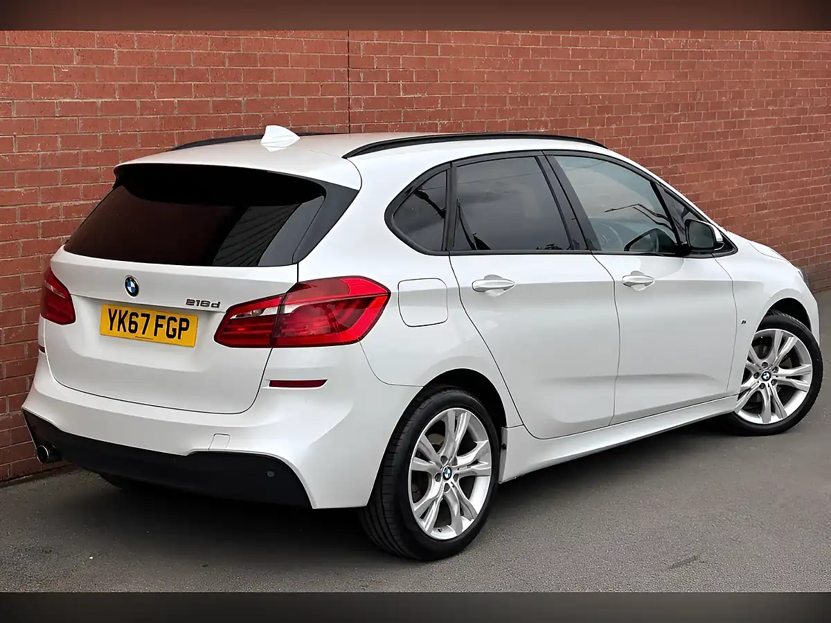Used 2017 BMW 2 Series Active Tourer M Sport White - Interior and Exterior details 4