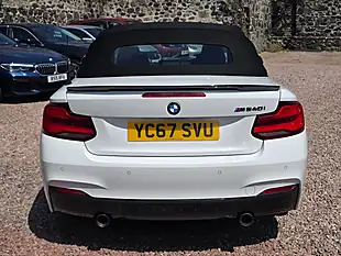 Used 2017 BMW 2 Series Convertible Alpine White - Interior and Exterior details 10