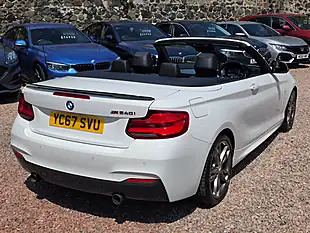 Used 2017 BMW 2 Series Convertible Alpine White - Interior and Exterior details 12