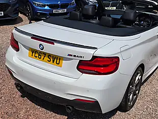 Used 2017 BMW 2 Series Convertible Alpine White - Interior and Exterior details 13