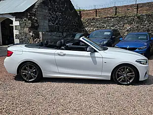 Used 2017 BMW 2 Series Convertible Alpine White - Interior and Exterior details 14