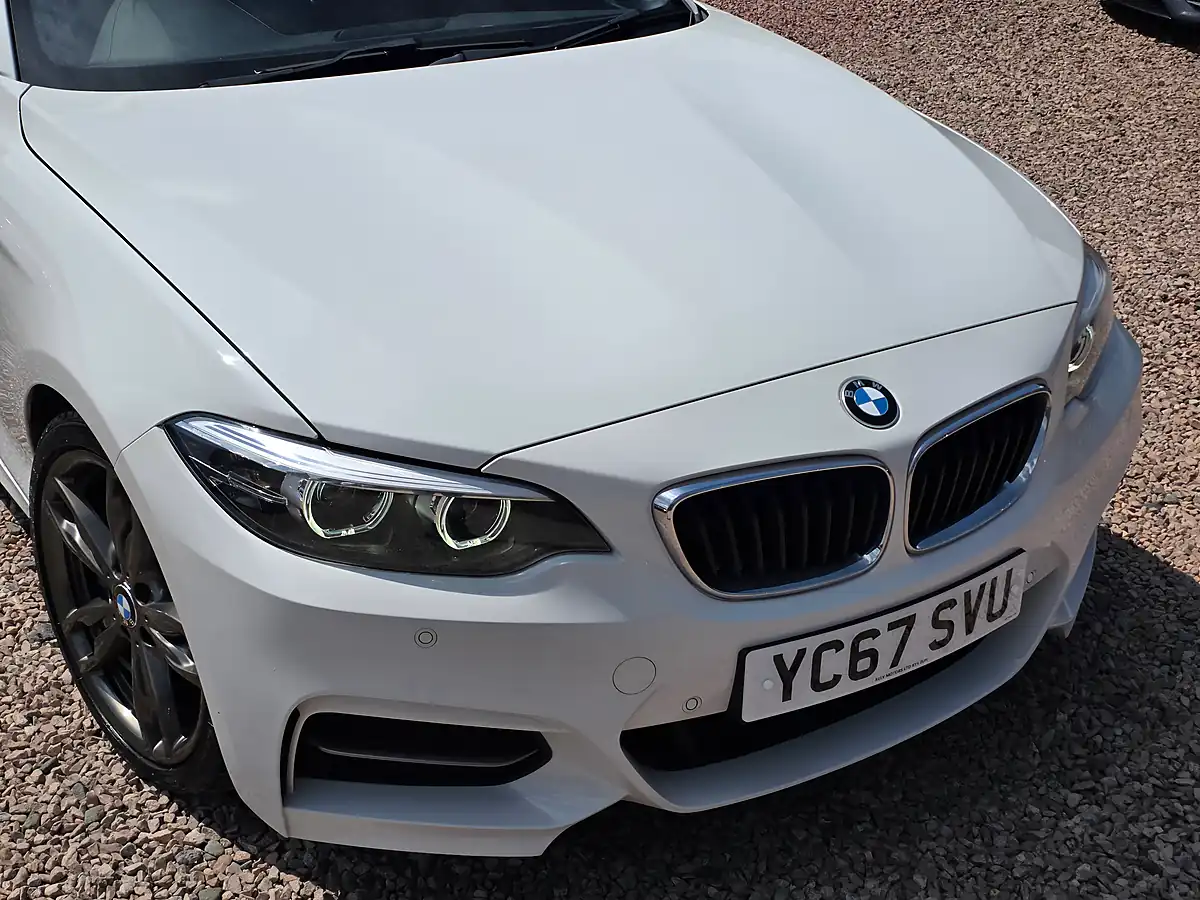 Used 2017 BMW 2 Series Convertible Alpine White - Interior and Exterior details 2