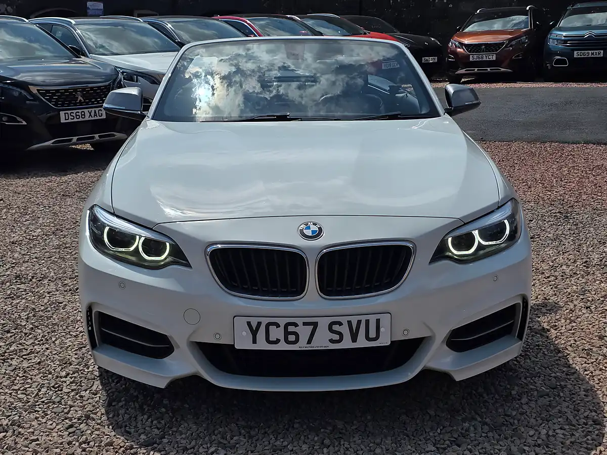 Used 2017 BMW 2 Series Convertible Alpine White - Interior and Exterior details 3