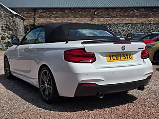 Used 2017 BMW 2 Series Convertible Alpine White - Interior and Exterior details 8