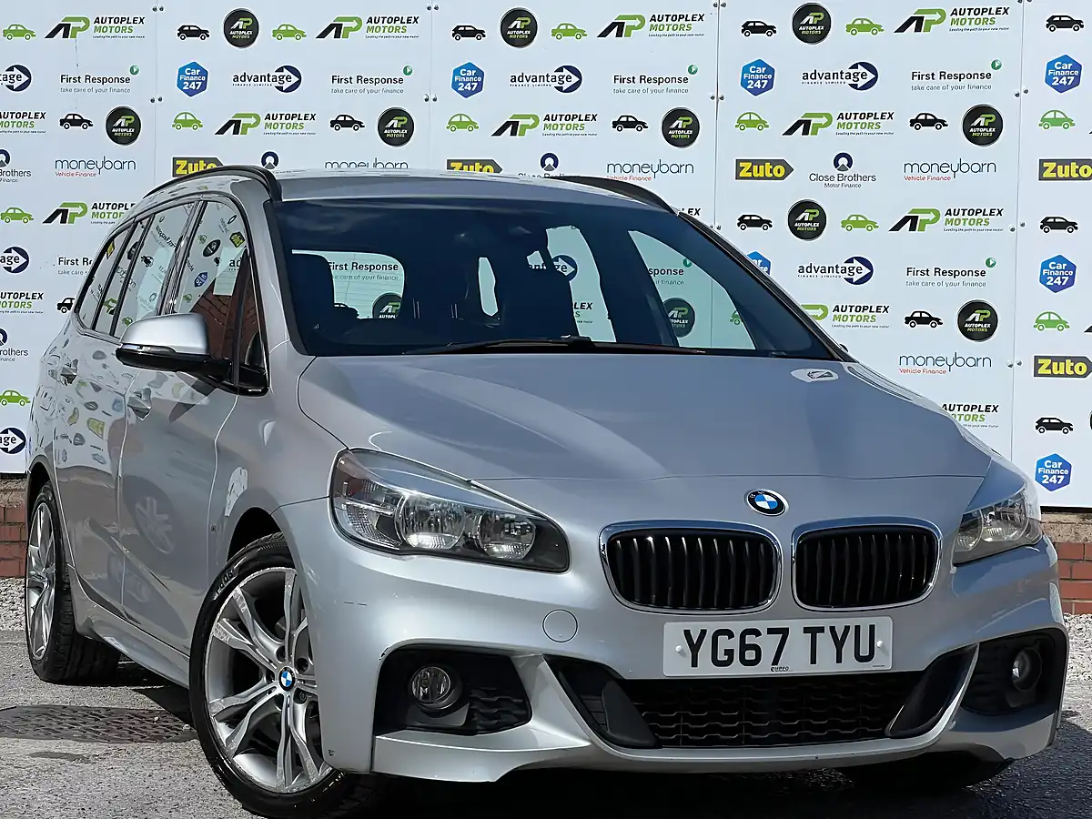 Used 2017 BMW 2 Series Gran Tourer M Sport Silver - Front View