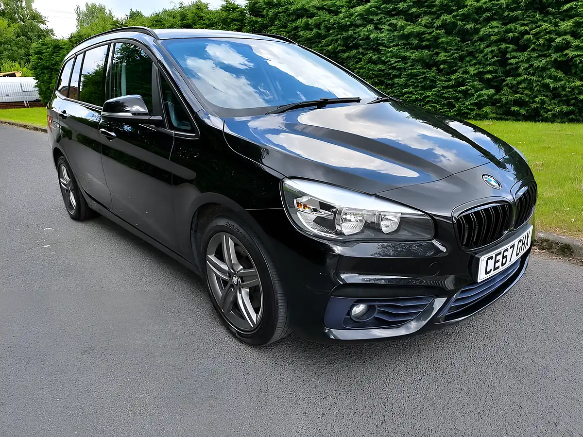 Used 2017 BMW 2 Series Gran Tourer Sport Black - Front View