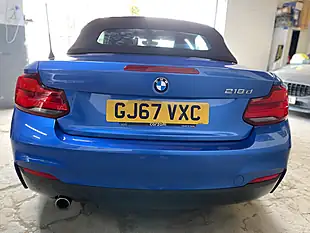 Used 2017 BMW 2 Series M Sport Blue - Interior and Exterior details 11