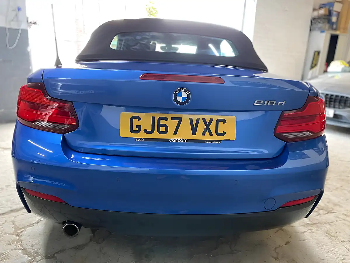 Used 2017 BMW 2 Series M Sport Blue - Interior and Exterior details 11