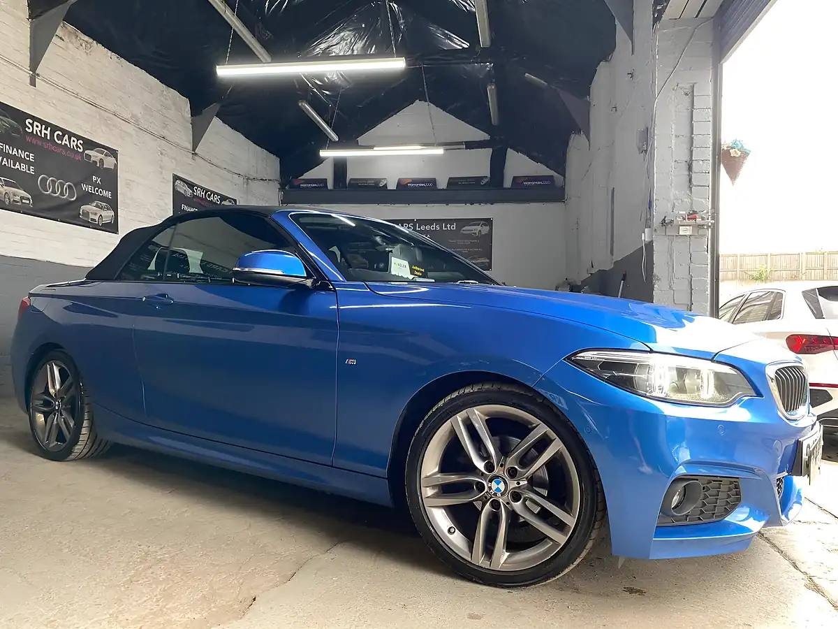Used 2017 BMW 2 Series M Sport Blue - Interior and Exterior details 2