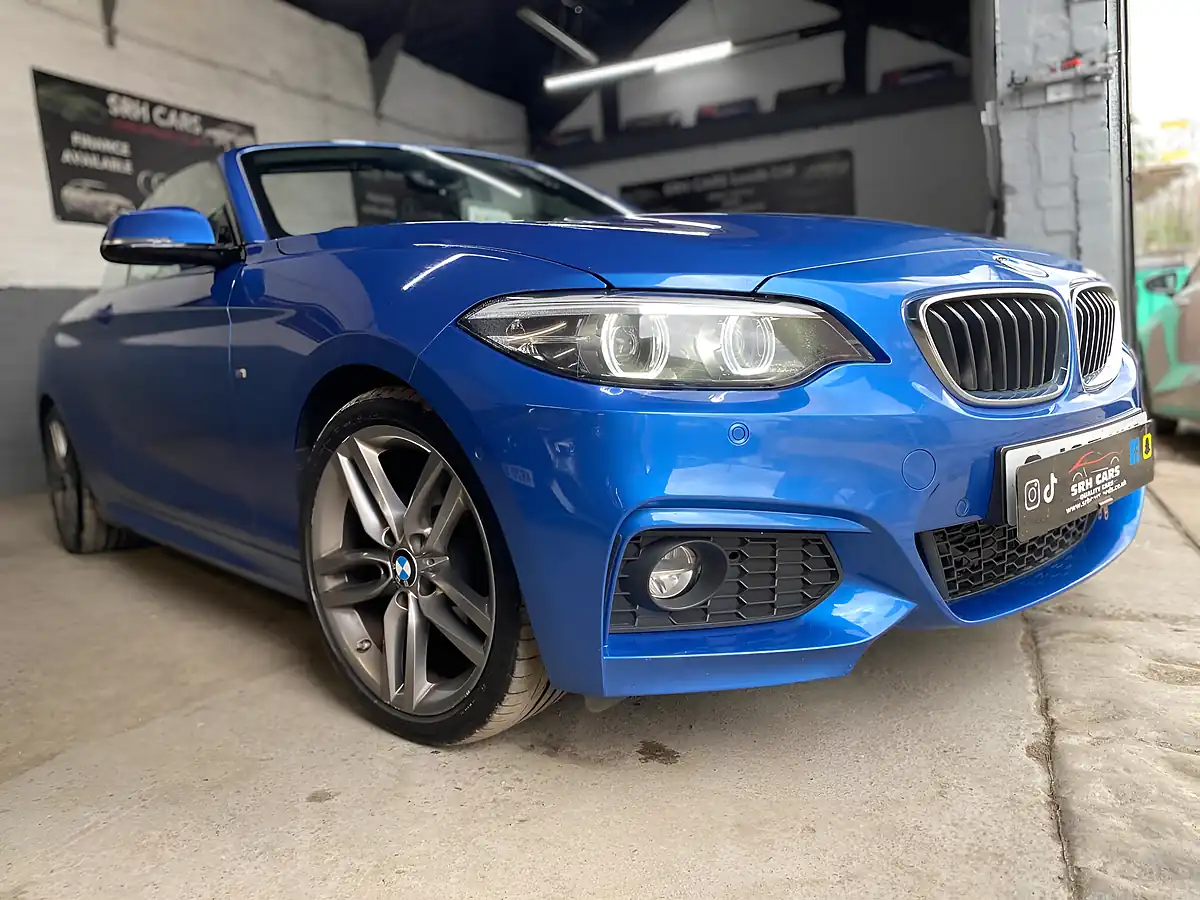 Used 2017 BMW 2 Series M Sport Blue - Interior and Exterior details 3