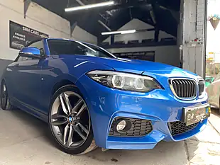Used 2017 BMW 2 Series M Sport Blue - Interior and Exterior details 4