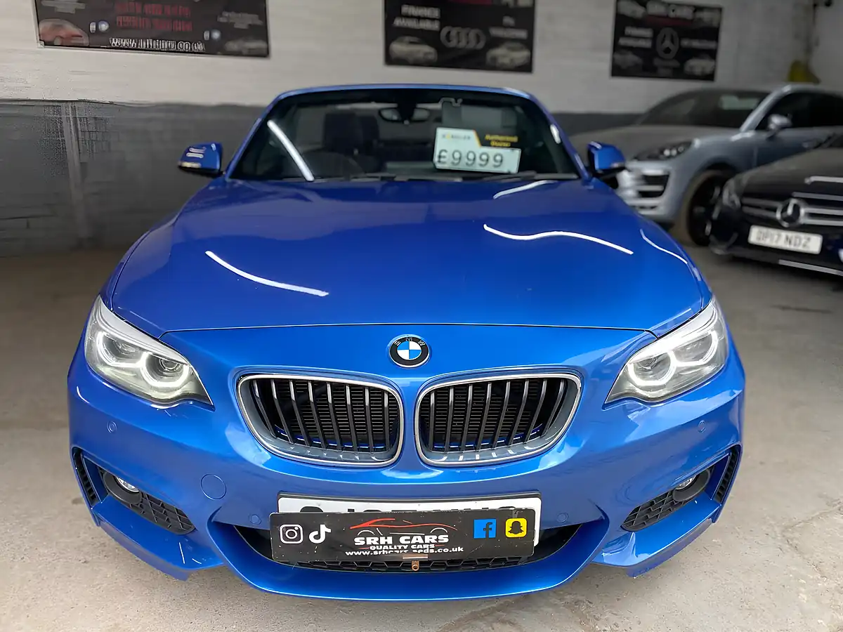 Used 2017 BMW 2 Series M Sport Blue - Interior and Exterior details 5