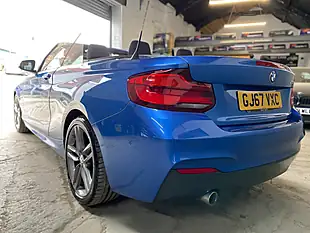 Used 2017 BMW 2 Series M Sport Blue - Interior and Exterior details 7