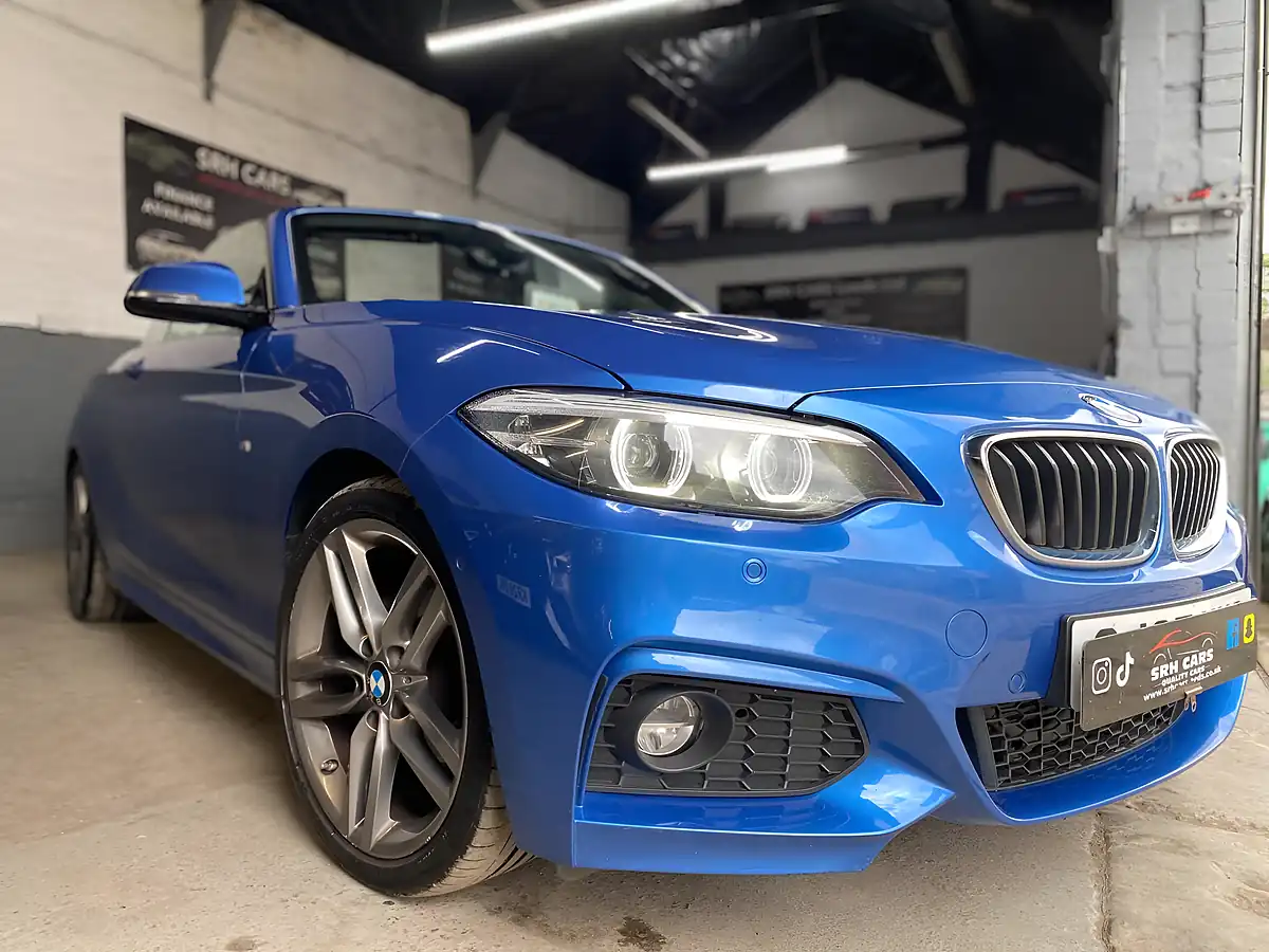 Used 2017 BMW 2 Series M Sport Blue - Interior and Exterior details 8