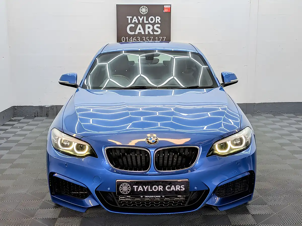 Used 2017 BMW 2 Series M Sport Blue - Interior and Exterior details 2