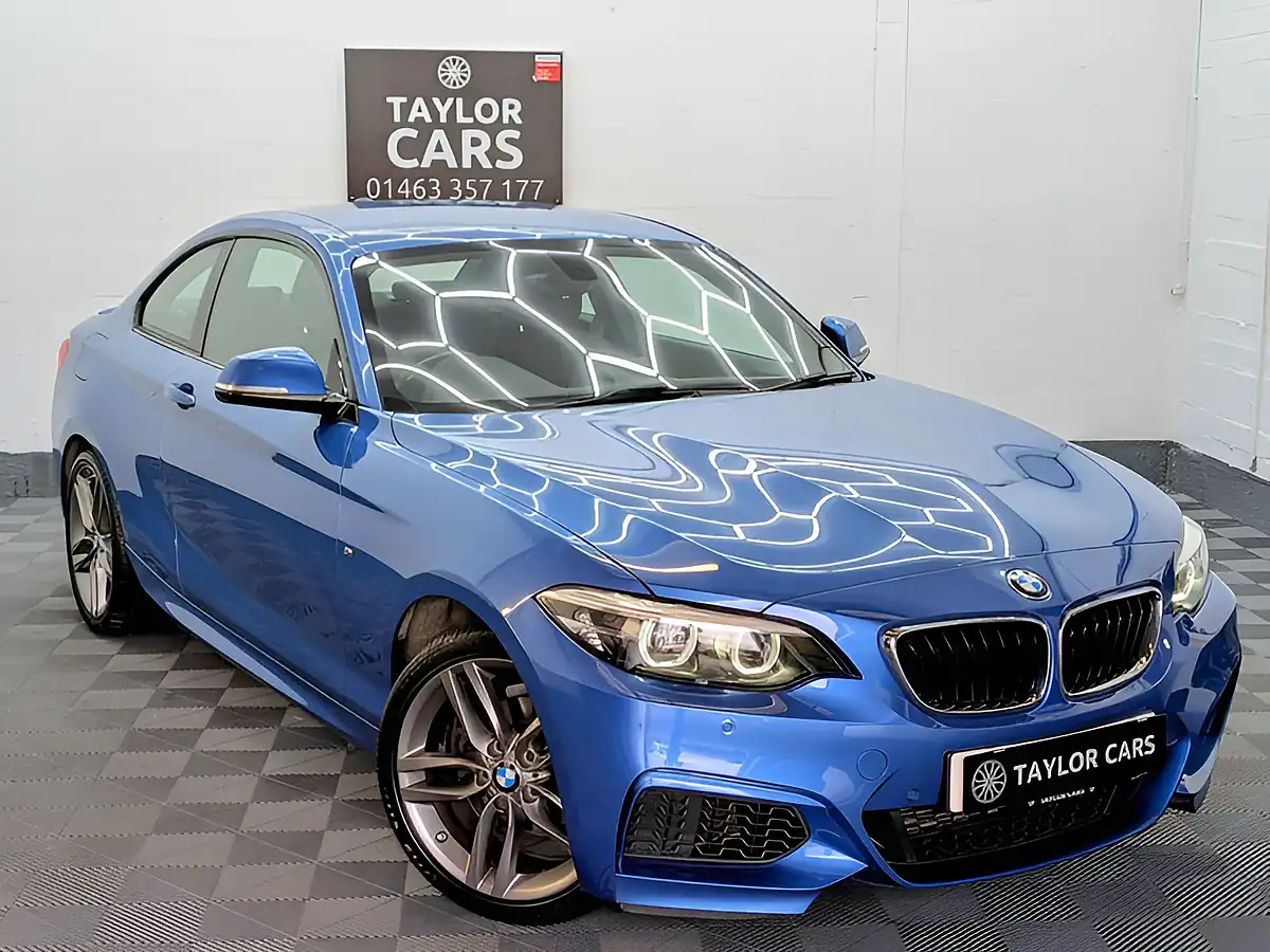 Used 2017 BMW 2 Series M Sport Blue - Interior and Exterior details 3