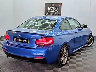 Used 2017 BMW 2 Series M Sport Blue - Interior and Exterior details 5