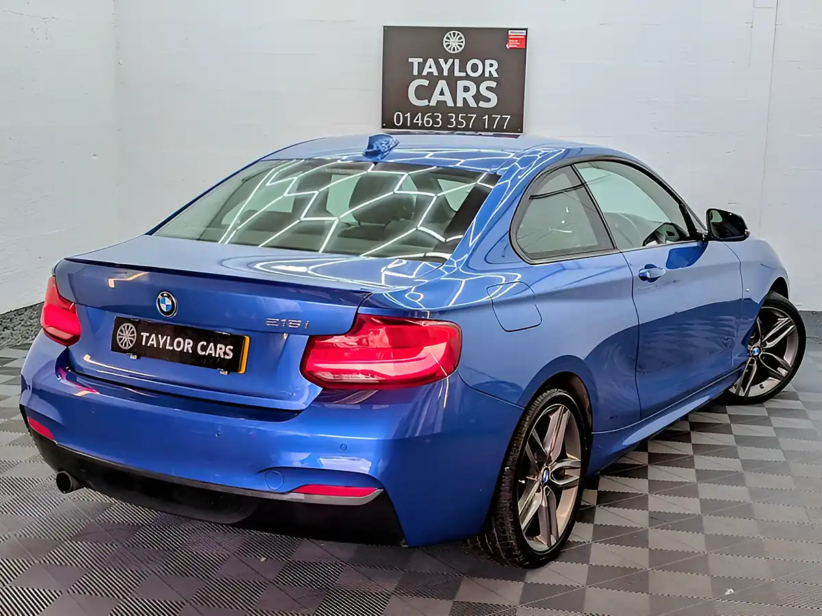 Used 2017 BMW 2 Series M Sport Blue - Interior and Exterior details 5