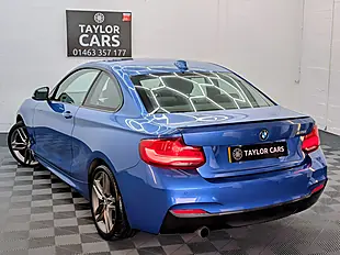 Used 2017 BMW 2 Series M Sport Blue - Interior and Exterior details 7