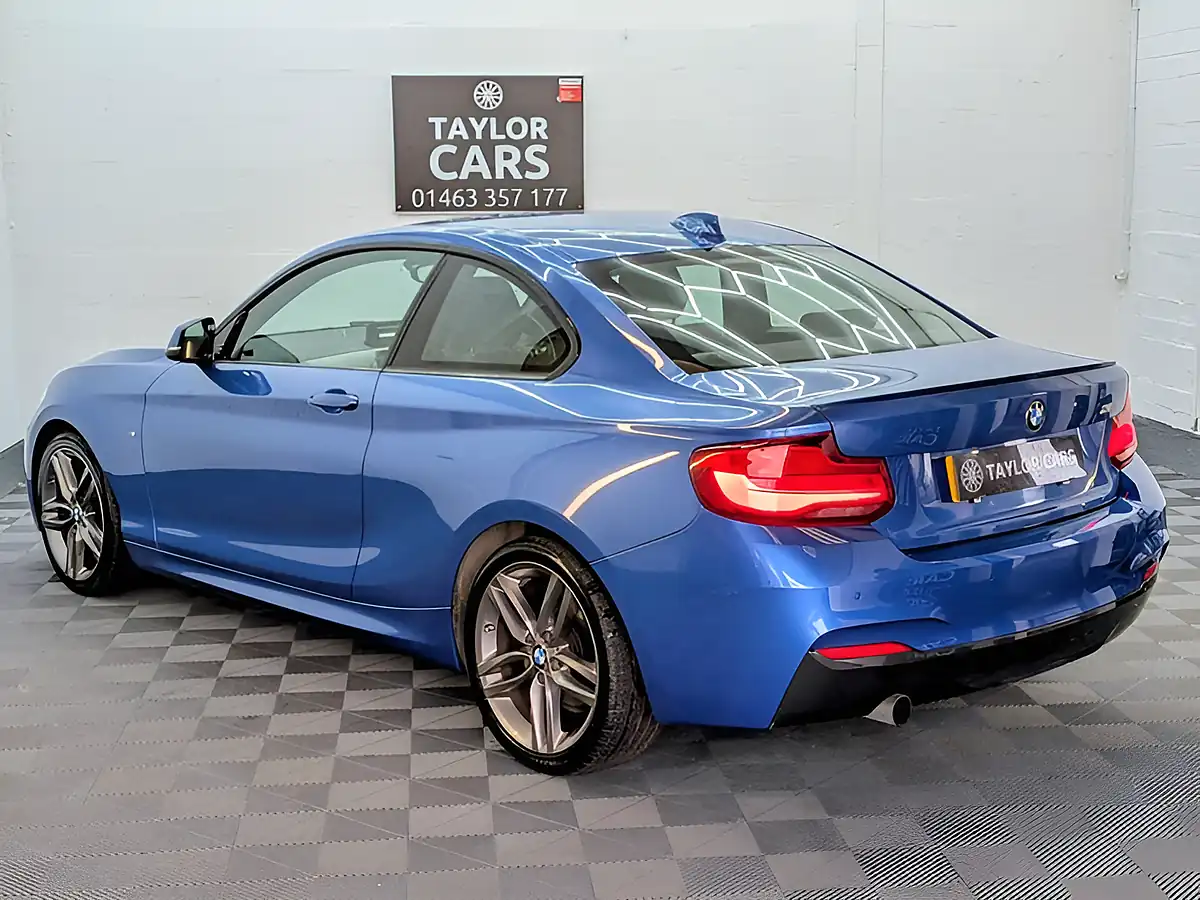Used 2017 BMW 2 Series M Sport Blue - Interior and Exterior details 8