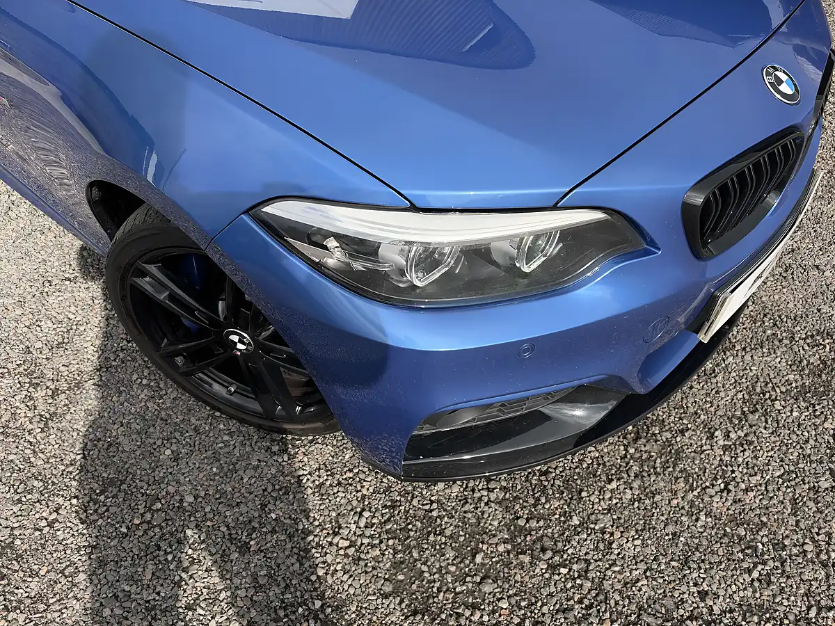 Used 2017 BMW 2 Series M Sport Coupe Blue - Interior and Exterior details 2