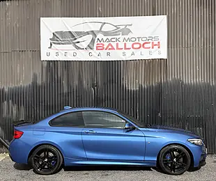 Used 2017 BMW 2 Series M Sport Coupe Blue - Interior and Exterior details 4