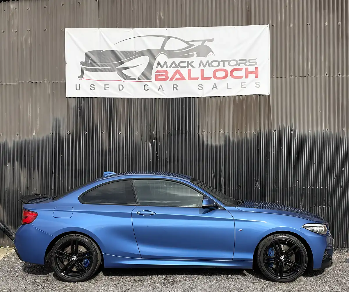 Used 2017 BMW 2 Series M Sport Coupe Blue - Interior and Exterior details 4