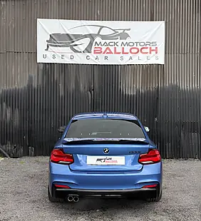Used 2017 BMW 2 Series M Sport Coupe Blue - Interior and Exterior details 6