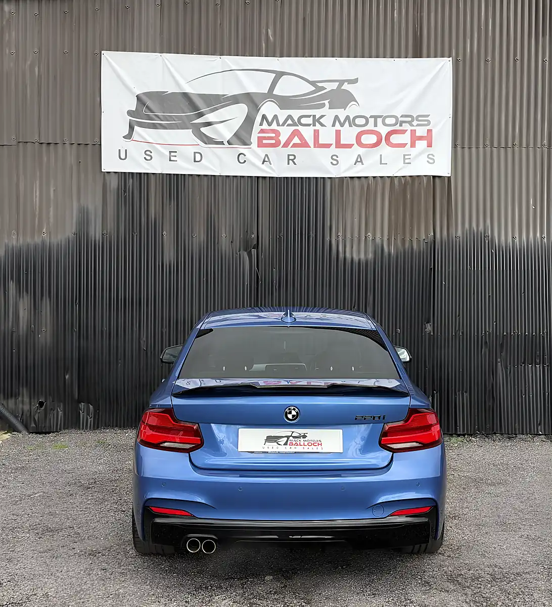 Used 2017 BMW 2 Series M Sport Coupe Blue - Interior and Exterior details 6